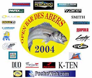 Open bar des Abers

Les participants :

 Megabass, Pafex, Illex, Eagle, Lowrance, Sama Fishing, Pure Fishing, Mitchell, Duo, Floricane, Zip Bait, K ten, Salon des Peches en mer, Storm, Lucky Craft, Rapala, Shimano, Smith, Owner, Amiaud Peche, Pescadou, PecheWeb.com, CVL