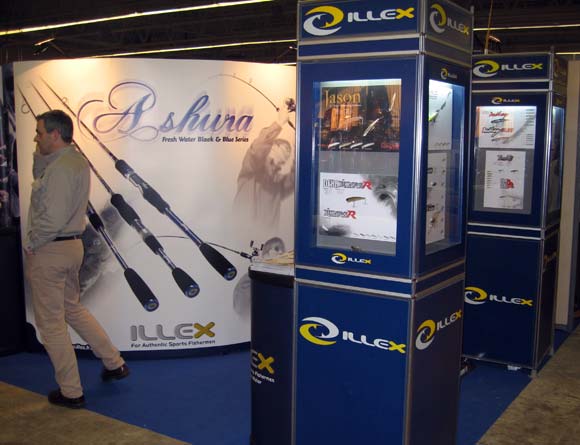 Le stand Illex exposait ses nouveautés 2006