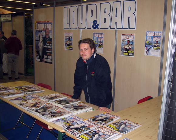 Le jeune magazine Loup&Bar, une vrai revue de passionnés, à l'image de Olivier Darot, le rédacteur en chef. 